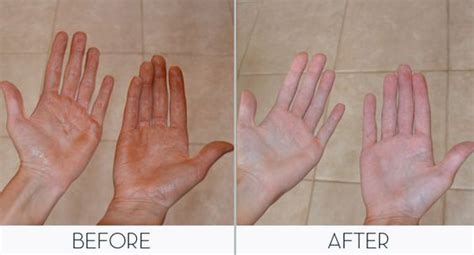 remove spray tan from fingers.